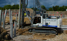 Liebherr Fixed Header Piling and Drilling Rig