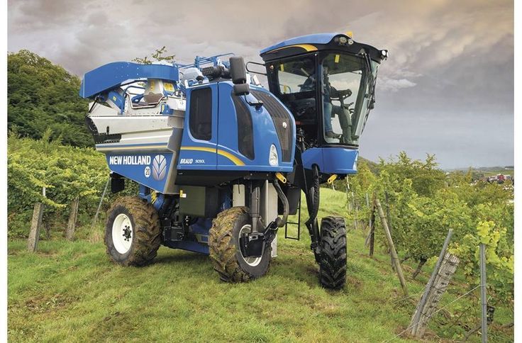 New Holland Grape Harvester